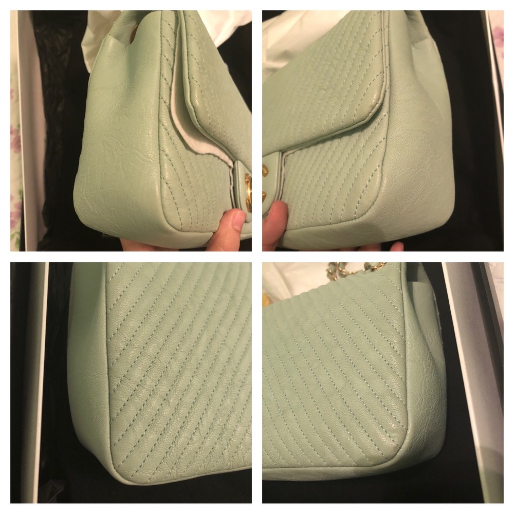 SOLD @ EBAY AUTH 2016 CHANEL CHEVRON FLAP BAG - Picture 8 of 8